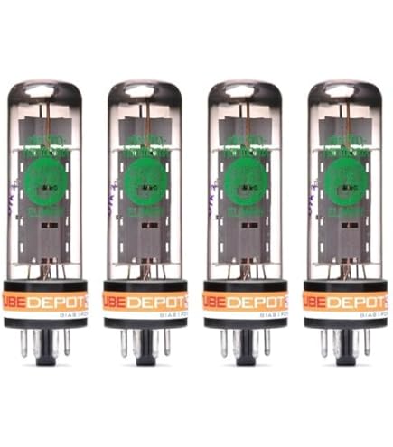 Amazon.com: Electro Harmonix EL34 Quartet Matched Pairs Power