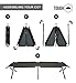 Tough Outdoors Evergreen Camping Cot XL - Cots for Sleeping - Foldable Camping Beds for Adults - XL 2 Person Portable Folding Bed - 300 lbs (136 kg) Capacity - 83” x 32” (211 x 81 cm) - Army Green
