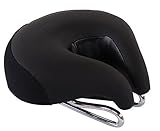 By Outdoor Accessories Bike Seat for Men and women Cushion Extra Soft for Mountain Bike, Hybrid and Stationary Exercise Bike Liberate prostate Seat Bicycle Saddle Bike Saddle No nose