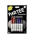 Mini Permanent Markers Golf - Ultra Fine Tip Permanent Marker Pens - Perfect Golf Ball Marker - (2) 6 Packs with Assorted Colors - Golf keychain Clip (Standard)