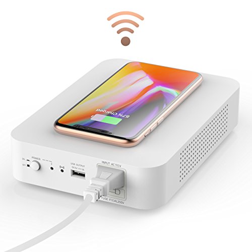 UMI 110V to 220V Step Up Voltage Converter 500Watts (LX-500) with wireless charging and USB port For China and Euro Appliances - Thumbnail 2