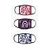 3-Pack Shark Face Mask，Outdoor Sports Face Dust-proof Masks，Cotton Fashion Anti-dust Bape for Boys and Girls