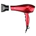 JINRI Powerful Tourmaline Ionic Hair Dryer,1875W Negative Ionic Blow Dryer with Concentrator,ETL Certified ALCI safety plug,hang loop,Portable Dryer
