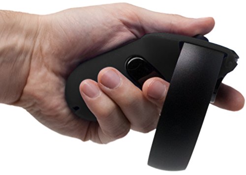 Controller Skin for Oculus Touch v1 by Asterion Products - (NOT for New Quest/Rift-S) Premium Gel Shell Silicone Protection Covers Featuring Low-Profile Friction Studs (Set of 2) Black