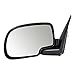 Brock Replacement Driver Manual Side Door Mirror with Textured Cap Compatible with 99-06 Silverado New Body Style Pickup Truck 25876714