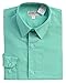 Gioberti Boys Long Sleeve Solid Dress Shirt, Mint B, 7