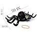 MeiGuiSha - Juego de lanzamiento de anillos de araña inflable de 50 pulgadas para Halloween con 8 anillos
