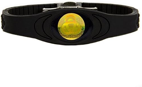 Infinity Pro ION CORE Wristband - Over 4000 Negative Ions Adjustable Bracelet - Tourmaline, Titanium, Germanium, Far Infrared, Alpha Waves, Negative Ions. For Golf, Sport, Sleep. Custom Fit Size & Stainless Steel Clasp