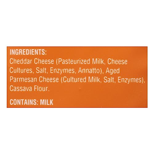 PARMCRISPS OVEN-BAKED CHEDDAR CHEESE SNACK, 9.5 OZ