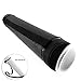 Plastic Expanding Poster / Art / Document Storage Tube, 25 to 40 inches Adjustable, Black with Carrying Strap