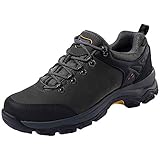 CAMEL CROWN Hiking Shoes Men Trekking Shoe Low Top Outdoor Walking Waterproof Leather Trail Sneakers