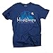 Superluxe Clothing Hogwarts Castle Mens Womens Kids Unisex Funny Wizarding World T-Shirt, Navy, 2X-Large