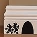 Mouse Decals Mouse Hole Decal Mouse Hole Wall Decals Mouse Hole Wall Sticker Mickey Mouse Decals Disney Decals for Wall ( 9.7