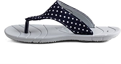 adda awesome lt.grey/navy colour slipers & flip flops for girl's