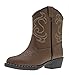 Canyon Trails Premium Kids Cowboy Boots - Comfort Fit Toddler Boots - Boys & Girls Durable & Stylish Western Wear for Young Riders (Brown)