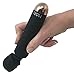 Vibrating Clitoris Massage Vibrator for Women or Couples Masturbation by MoN | Sex Toy Clit G-Spot Stimulation Massager - Rechargeable, Waterproof, Powerful Motor - Black