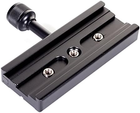 XILETU QR-120 Clamp Adapter For Quick Release Plate 1/4"3/8"Arca SWISS RSS Tripod 120mm