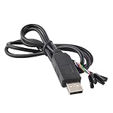 DIYmall USB to TTL Serial Cable Adapter FTDI Chipset FT232 USB Cable TTL for Arduino ESP8266 (Pack of 1pc)