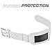 Moretek Adjustbable Wrist Replacement Band for Samsung Gear fit2 and Gear Fit2 Pro Smart Watch Fitness Strap Accessory (NewWhite)