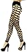 ToBeInStyle Women's Fishnet Slashed Leggings w/Footless Design - One Size - Black