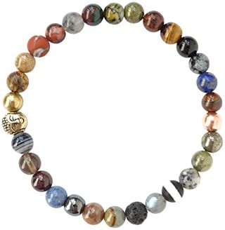 April Soderstrom Good Vibes Bracelet, 6mm in Dark