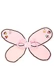 Princess Paradise Girls Cupcake Fairy Child Wings Pink One Size