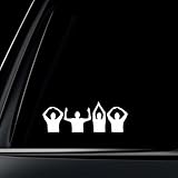 Ohio State Buckeyes football silhouette decal / 2014 national champions / vinyl window sticker - decal