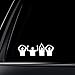 Ohio Buckeyes football silhouette decal / 2014 national champions / vinyl window sticker - decal