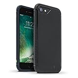BodyGuardz - Shock Case Compatible with Apple iPhone 7 and iPhone 8 (Not Plus), TPU Case with Impact-Absorbing Technology for iPhone 7/8 (Not Plus) (Black/Grey/Navy)