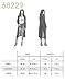 Women's Open Front Long Sleeve Lightweight Side Slit Longline Duster Cardigan
