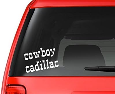 Cowboy (W17) Vinyl Decal Sticker Car/Truck Laptop/Netbook Window