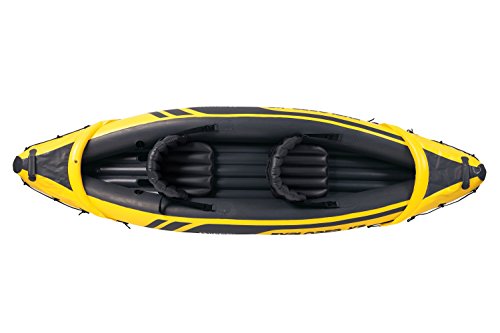 #原创新人#让我们荡起双桨——INTEX Explorer K2充气船开箱试浪