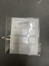 2 Sets Dotted Square Frame Dies for Card Making