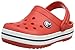 Crocs Crocband Kids Clog (Toddler/Little Kid), Flame/White, 6/7 M US Toddler