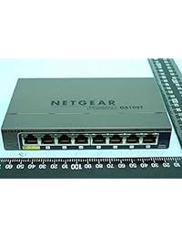 Conmutador Inteligente Gigabit Netgear ProSafe 8 puertos (gs108t 200nas)