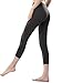 Mirity Women's Tight Yoga Pants Spandex Workout Gym Activewear Capris Yogapants Color Black Grey Size M