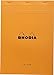 Rhodia Notepad, No18 A4, Plain - Orange, 8 1/4