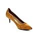 C LABEL FELITSA-1 Women's Slip On Pointed Toe Kitten heel Derss Pumps