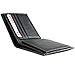 Alpine Swiss Mens RFID Blocking Leather High Capacity Bifold Wallet Black