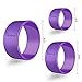 H&A Professional Yoga Wheel Set Safe Antislip for Improving Yoga&Pilates Poses 3 Pack (13,10,6 inch) (Purple)thumb 1