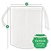 Victoos Best Nut Milk Bag - Large Reusable Almond Milk Bags - Food Grade Nylon Mesh Strainer - Yogurt and Cheese Maker - Cheesecloth Alternative - Tea and Juice Filter Almond Milk Maker