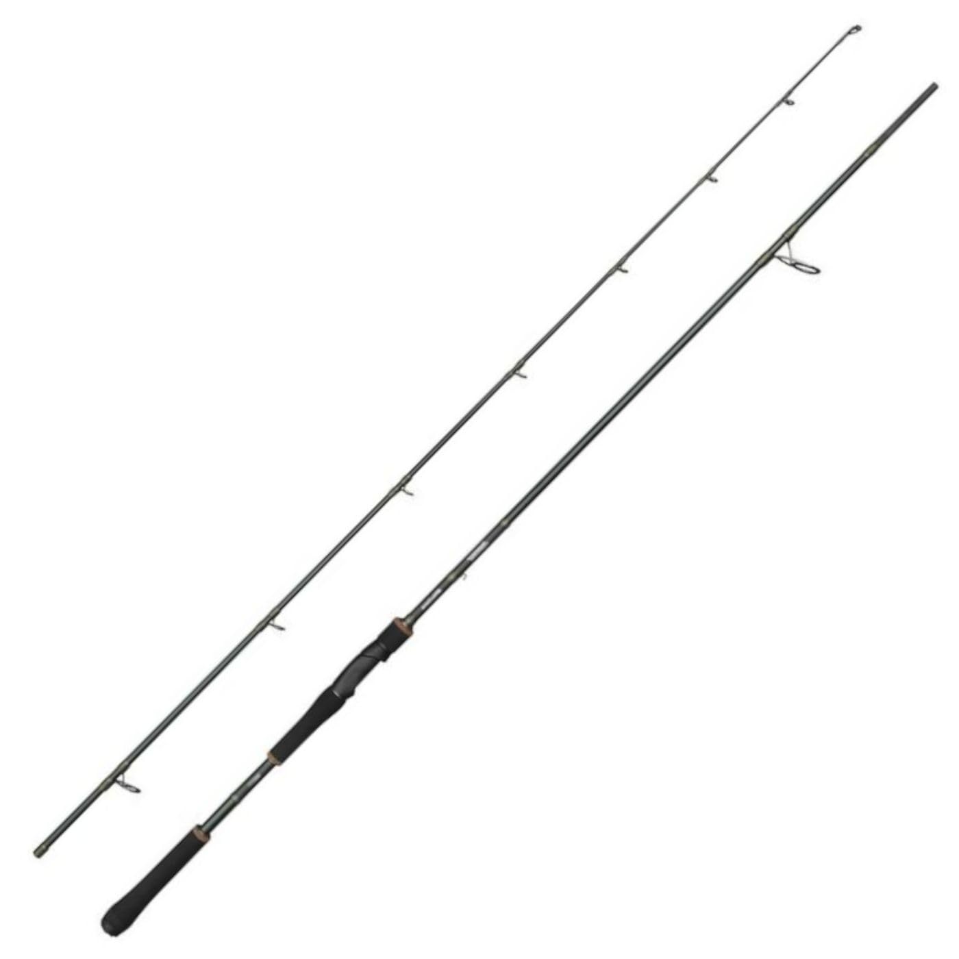 Abu Garcia Beast X Spinning Rod, Freshwater Angler Fishing Pike Perch & Zander, Strong Leightweight & Versatile, Green, 2.39m Fast Ambidextrous Rod