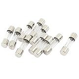 Glass Fuse - TOOGOO(R) 10 Pcs 250V 3A 3Amp Slow Blow Glass Fuses Tubes 5mm x 20mm