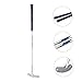 Acstar Two Way Junior Golf Putter Graphite Kids Putter Both Left and Right Handed Easily Use for Kids Age 3-5(Silver head+white shaft+blue Grip,25 inch,age 3-5)