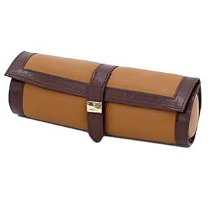 Amazon.com: Travel Case Jewelry Roll Up Case Leather Tan ...