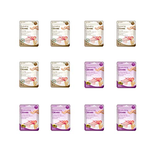 Epielle Moisturizing and Hydrating Combination Gloves – 12pk, Total 12 packs