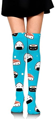 LICAI Sushi Women's Tube Stockings Over The Knee High Socks