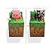 Minecraft Creeper Inside Wall Decal Plus Pig and Cow (Set of 3)