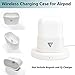 Wireless Charging Case Compatible with Airpod. FOINNEX Wireless Charging Conversion Base/Receiver with Indicator Light for Airpod, Compatible with All QI Wireless Charger.