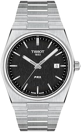 Amazon.com: Tissot PRX Swiss Automatic Watch for Men, Blue Dial 